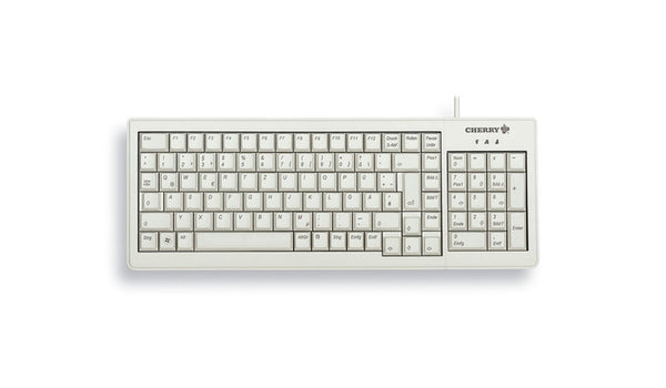 CHERRY XS Tastatur Haus USB QWERTZ Deutsch Grau