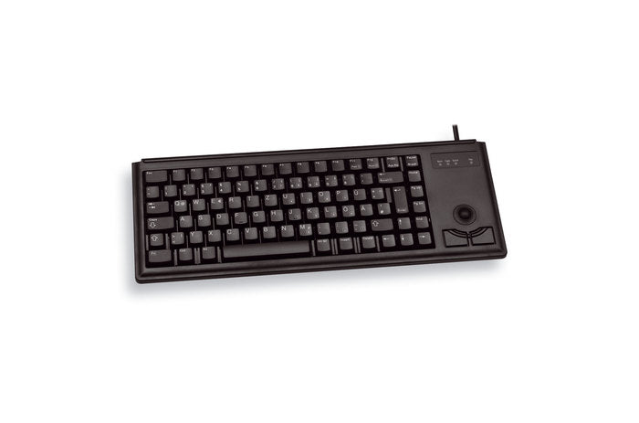 CHERRY G84-4400 TRACKBALL Kabelgebundene Tastatur,PS2, Schwarz (QWERTZ - DE)