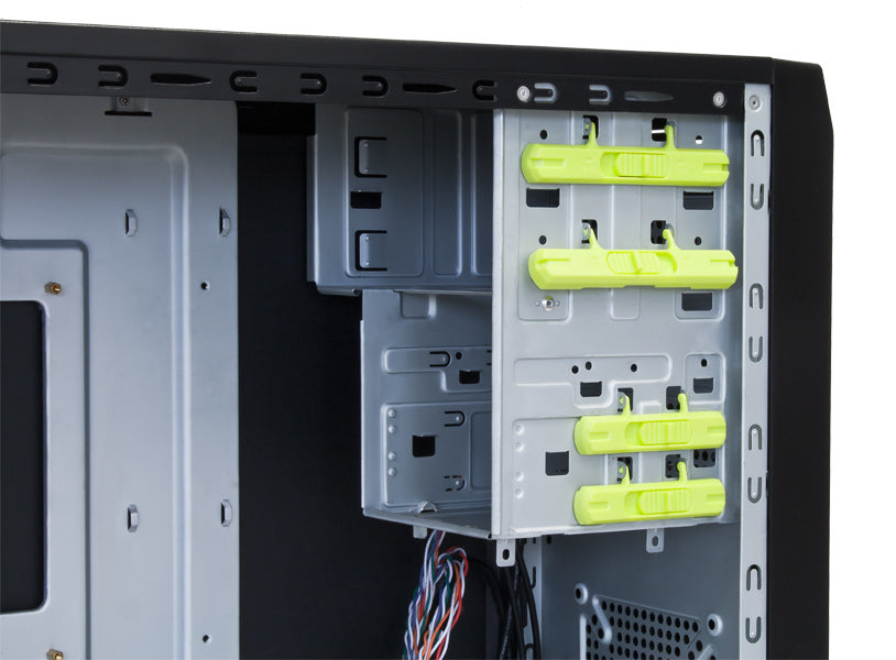 Chieftec LG-01B-OP Computer-Gehäuse Midi Tower Schwarz