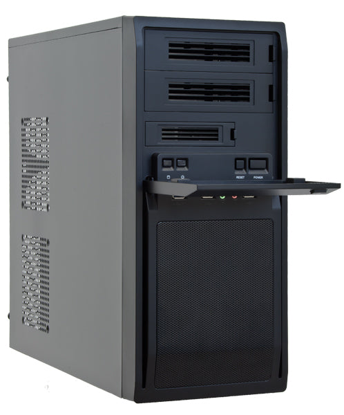 Chieftec LG-01B-OP Computer-Gehäuse Midi Tower Schwarz