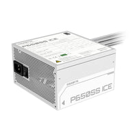 GIGABYTE P650SS ICE Netzteil - PCIe 5.0, 80 PLUS Silver, 120-mm-Lüfter, ATX 3.0 kompatibel, EU-Stecker
