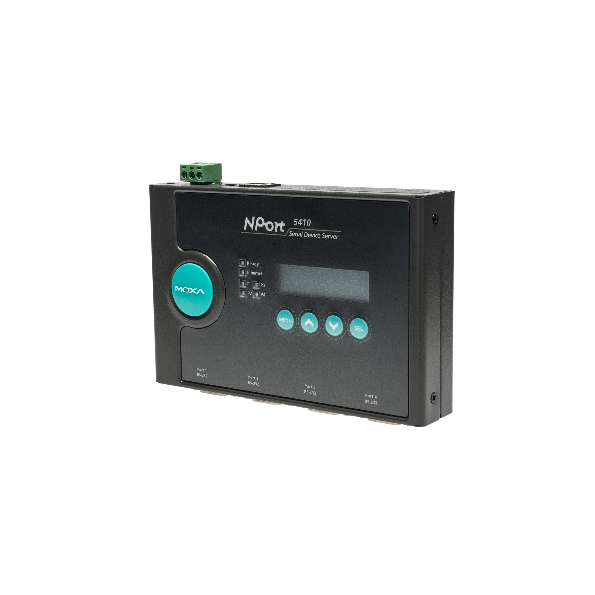 MOXA NPort 5410, LAN RS232 Server, 4 Port,