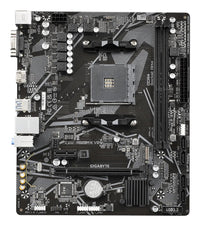 GIGABYTE A520M K V2 Mainboard - Unterstützt AMD Ryzen 5000 Serie AM4 CPUs, bis zu 5100MHz DDR4 (OC), PCIe Gen3 x4 M.2, GbE LAN, USB 3.2 Gen 1