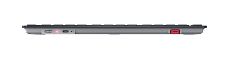 CHERRY KW 9200 MINI Tastatur Universal USB + RF Wireless + Bluetooth QWERTY UK Englisch Schwarz