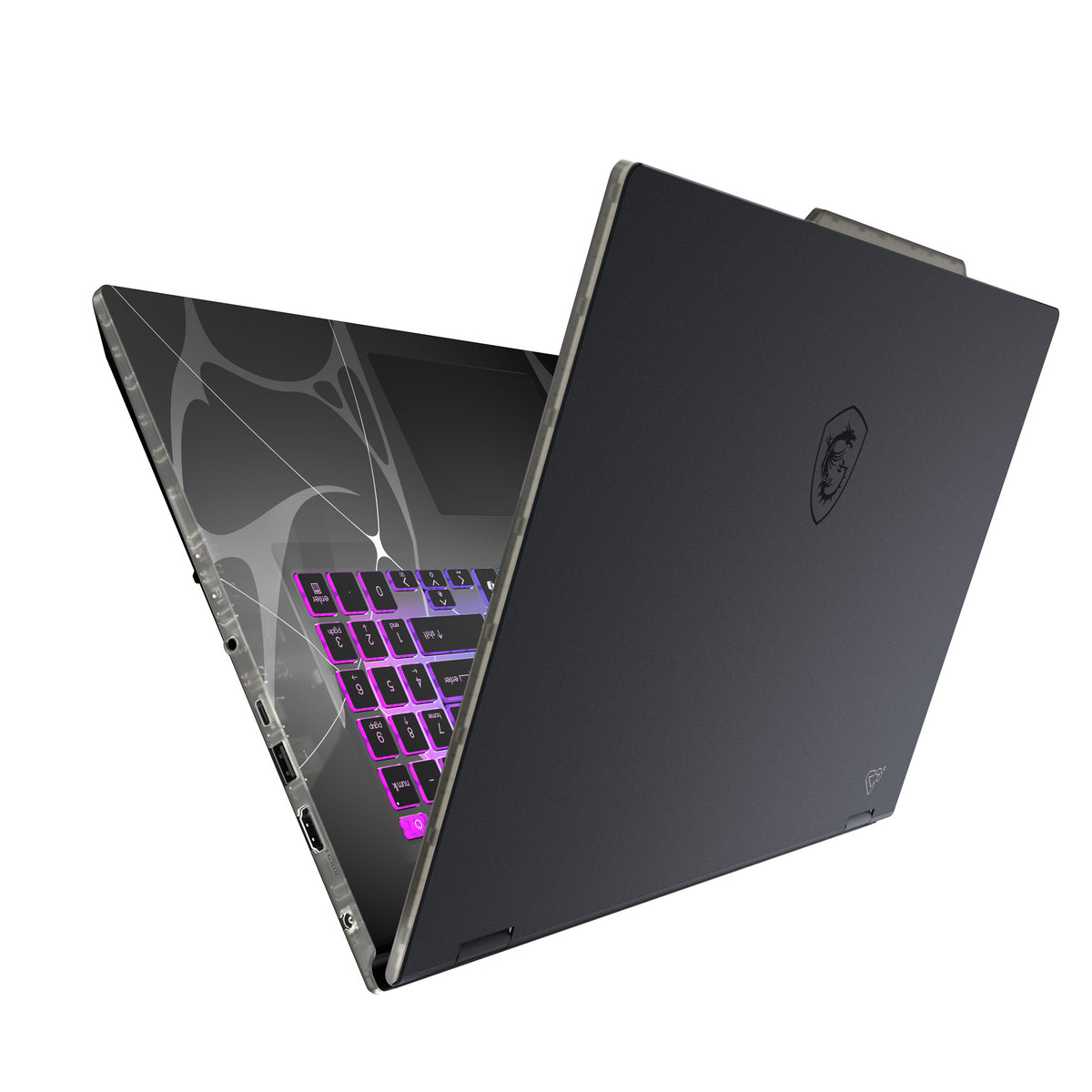 MSI Cyborg 17 B2RWFKG-056 Intel Core 7 240H Laptop 43,9 cm (17.3") Full HD 16 GB DDR5-SDRAM 512 GB SSD NVIDIA GeForce RTX 5060 Wi-Fi 6E (802.11ax) Windows 11 Home Schwarz