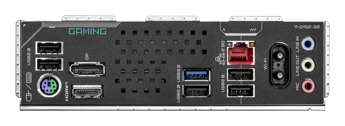 GIGABYTE H810M GAMING WIFI6 Mainboard – Intel Core Ultra (Serie 2) CPUs, 4+1+2 Phasen VRM, bis zu 6400 MHz DDR5, 1xPCIe 4.0 M.2, 2.5GbE LAN, WIFI 6, USB 3.2 Gen 1