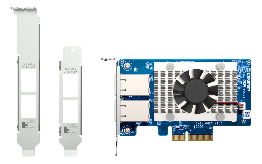QNAP QXG-10G2T Netzwerkkarte Eingebaut Ethernet 10000 Mbit/s