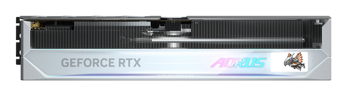 GIGABYTE AORUS GeForce RTX 5080 MASTER ICE 16G Grafikkarte - 16GB GDDR7, 256 Bit, PCI-E 5.0, 2805MHz Core Clock, 3 x DP 2.1a, 1 x HDMI 2.1b, NVIDIA DLSS 4, GV-N5080AORUSM ICE-16GD