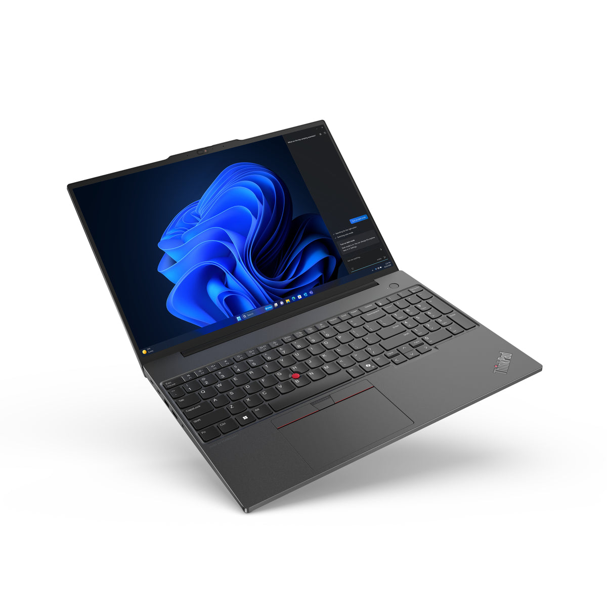 Lenovo ThinkPad E16 Gen 2 (AMD) AMD Ryzen™ 5 7535HS Laptop 40,6 cm (16") WUXGA 8 GB DDR5-SDRAM 256 GB SSD Wi-Fi 6E (802.11ax) Windows 11 Pro Deutsch Schwarz