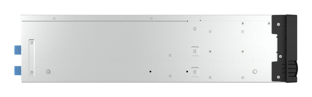 QNAP TS-H1677AXU-RP Speicherserver Rack (3U) AMD Ryzen™ 7 7745 32 GB DDR5 0 TB QNAP QTS Schwarz, Grau