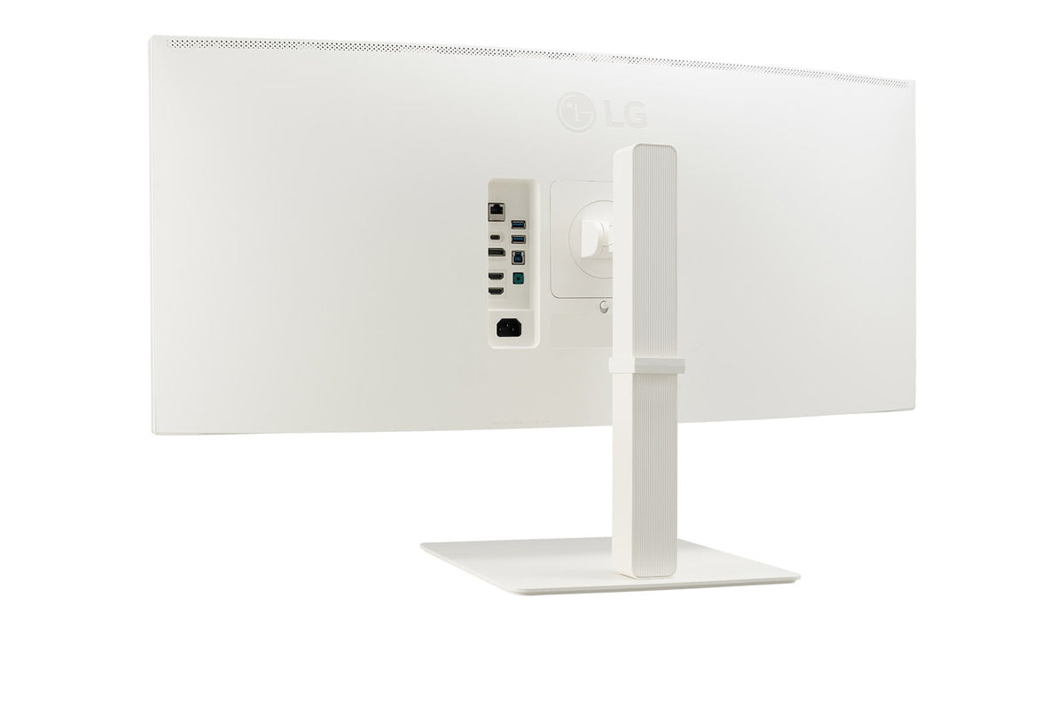 LG 38BR85QC-W Computerbildschirm 96,5 cm (38") 3840 x 1600 Pixel UltraWide Quad HD+ LCD Weiß