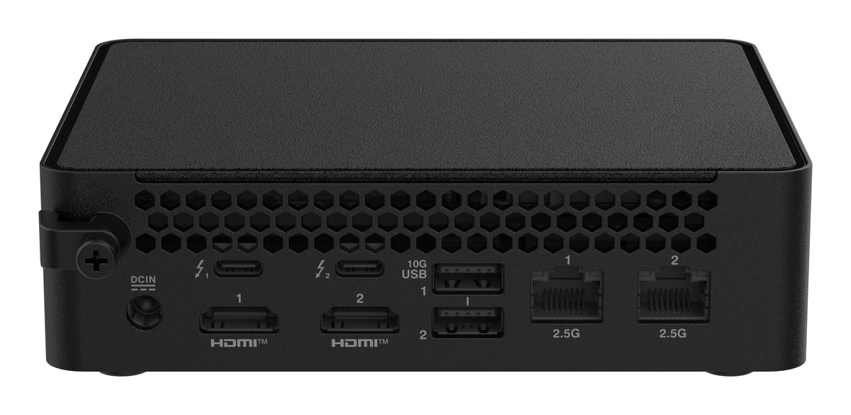 ASUS NUC RNUC16WCKW3051M2 Intel Core 3 304 8 GB DDR5-SDRAM 128 GB SSD Mini PC Mini-PC Schwarz