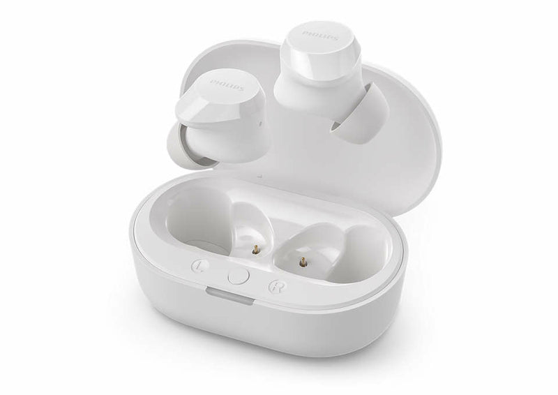 Philips TAT1209WT/00 Kopfhörer & Headset True Wireless Stereo (TWS) im Ohr Anrufe/Musik Bluetooth Weiß