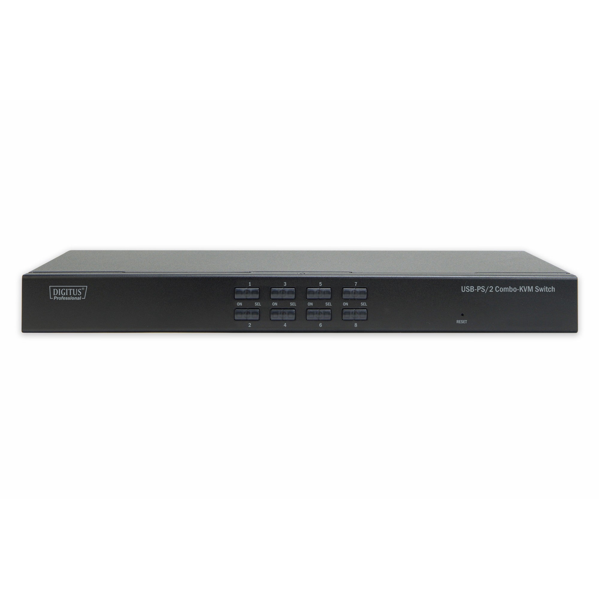 Digitus 8-fach Kombo-KVM Switch. 1 Benutzer. 8 PCs. Modul Slot für IP Modul DIGITUS Professional