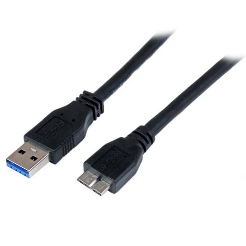 StarTech 1m 3ft Certified SuperSpeed USB 3.0 A to Micro B Cable M/M