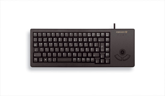 CHERRY XS Trackball Tastatur Universal USB QWERTY US Englisch Schwarz