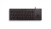 CHERRY XS Trackball Tastatur Universal USB QWERTY US Englisch Schwarz