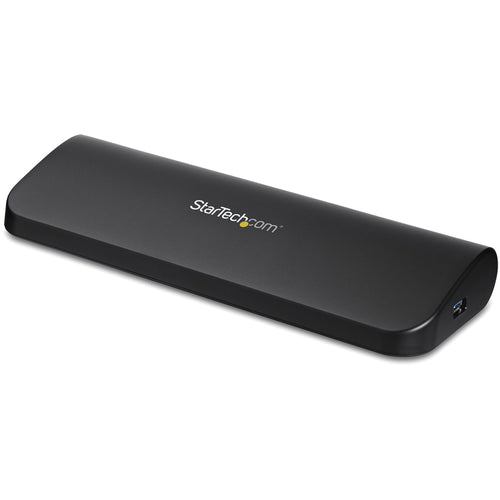 StarTech.com Dual Monitor USB 3.0 Laptop Docking Station mit HDMI/DVI/VGA, 3x USB-A Hub, GbE, Audio, Universal Type-A Dock für Windows/macOS/ChromeOS - TAA Konform