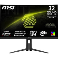 MSI MAG 321CUPDF Computer Monitor 80 cm (31.5") 3840 x 2160 pixels 4K Ultra HD LCD Black