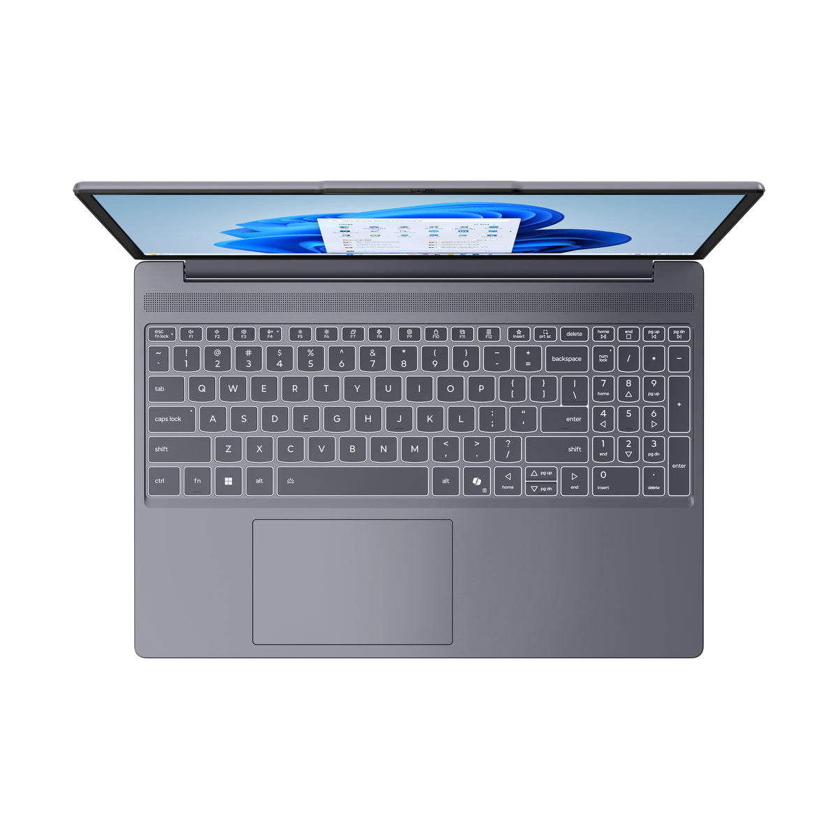 Lenovo IdeaPad Slim 3 15ARP10 AMD Ryzen™ 7 170 Laptop 38.9 cm (15.3") WUXGA 16 GB DDR5-SDRAM 512 GB SSD Wi-Fi 7 (802.11be) Windows 11 Home German Grey