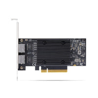 StarTech.com 2-Port PCIe 10Gb Ethernet Netzwerkkarte, 10GbE Network Interface Card, Broadcom BCM57416 Chipsatz, Dual RJ45 10GBase-T/Gigabit, NIC-Karte, TAA