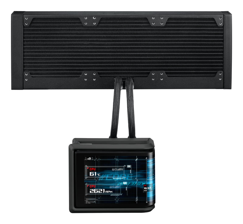 ASUS ROG Ryuo IV SLC 360 ARGB Prozessor All-in-One-Flüssigkeitskühler 12 cm Schwarz