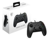 MSI FORCE GC200 Gaming-Controller Schwarz USB Gamepad Analog / Digital Android, PC