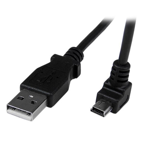 StarTech 2m Mini USB Cable A to Down Angle B