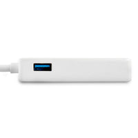 StarTech.com USB 3.0 Gigabit Ethernet Lan Adapter mit USB Port - Weiß