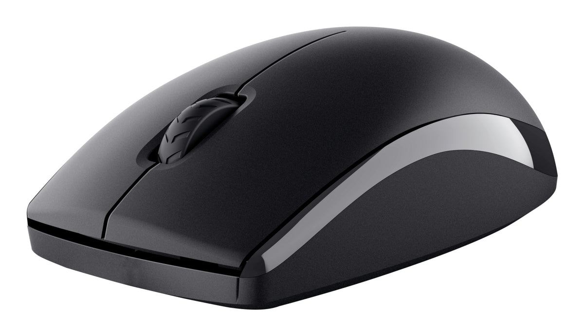Trust Primo Clavier Souris inclus Bureau Sans fil RF QWERTZ Allemand Noir