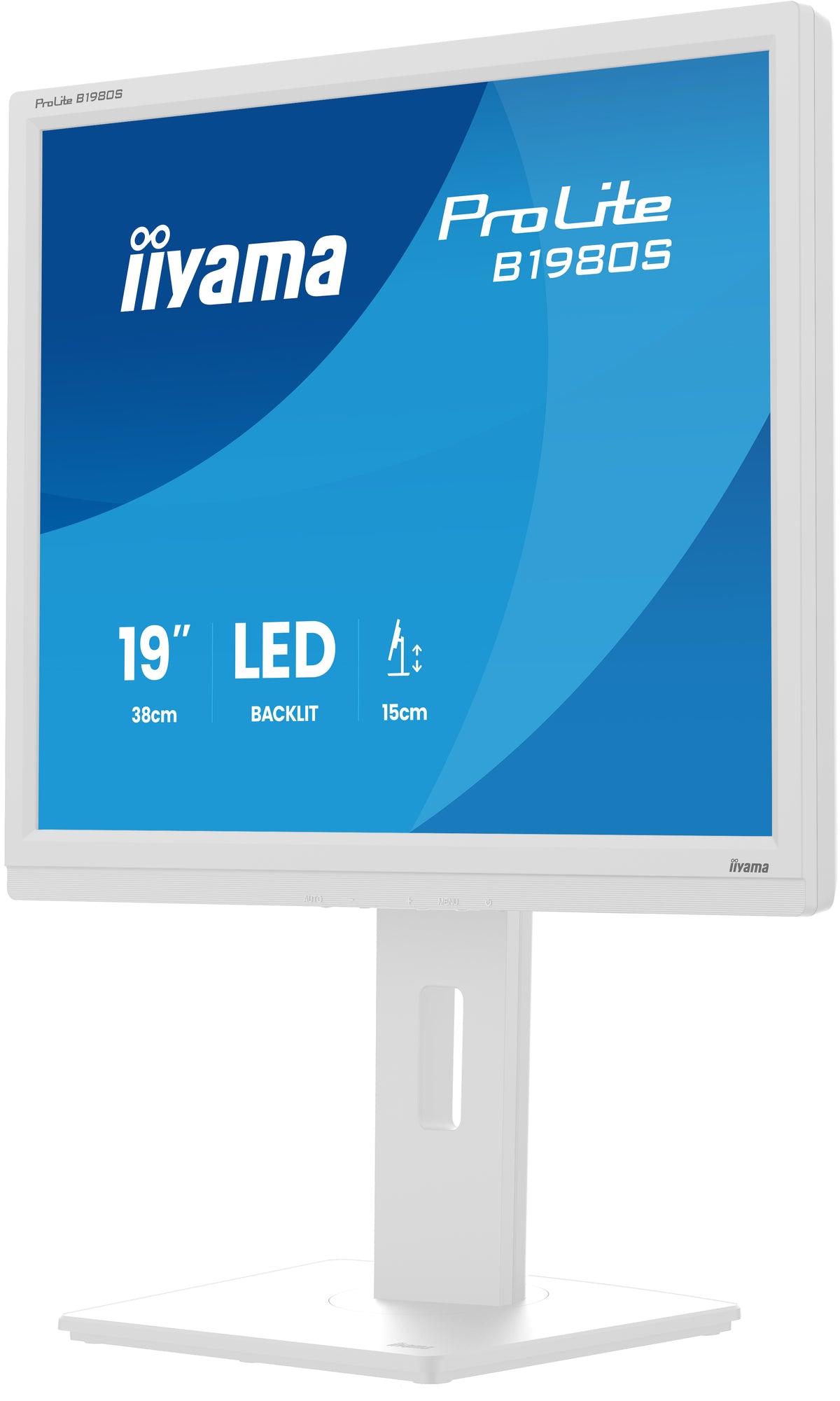iiyama ProLite B1980S-W1 Computerbildschirm 48,3 cm (19") 1280 x 1024 Pixel SVGA LED Weiß