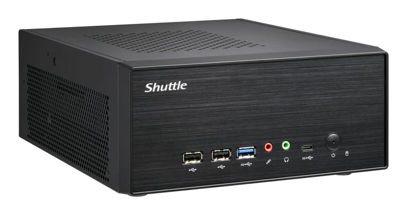 Shuttle XPC slim Barebone XB860G2 - S1851, Intel H860, 1xDP, 2xHDMI, 2 PCIe Slots (1x 16X & 1x X1), 2x Intel LAN (1G + 2.5G), 8x USB, 3x M.2, 24/7 Dauerbetrieb