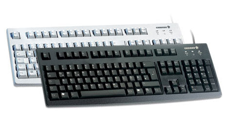 CHERRY G83-6105 USB, FR Tastatur Grau