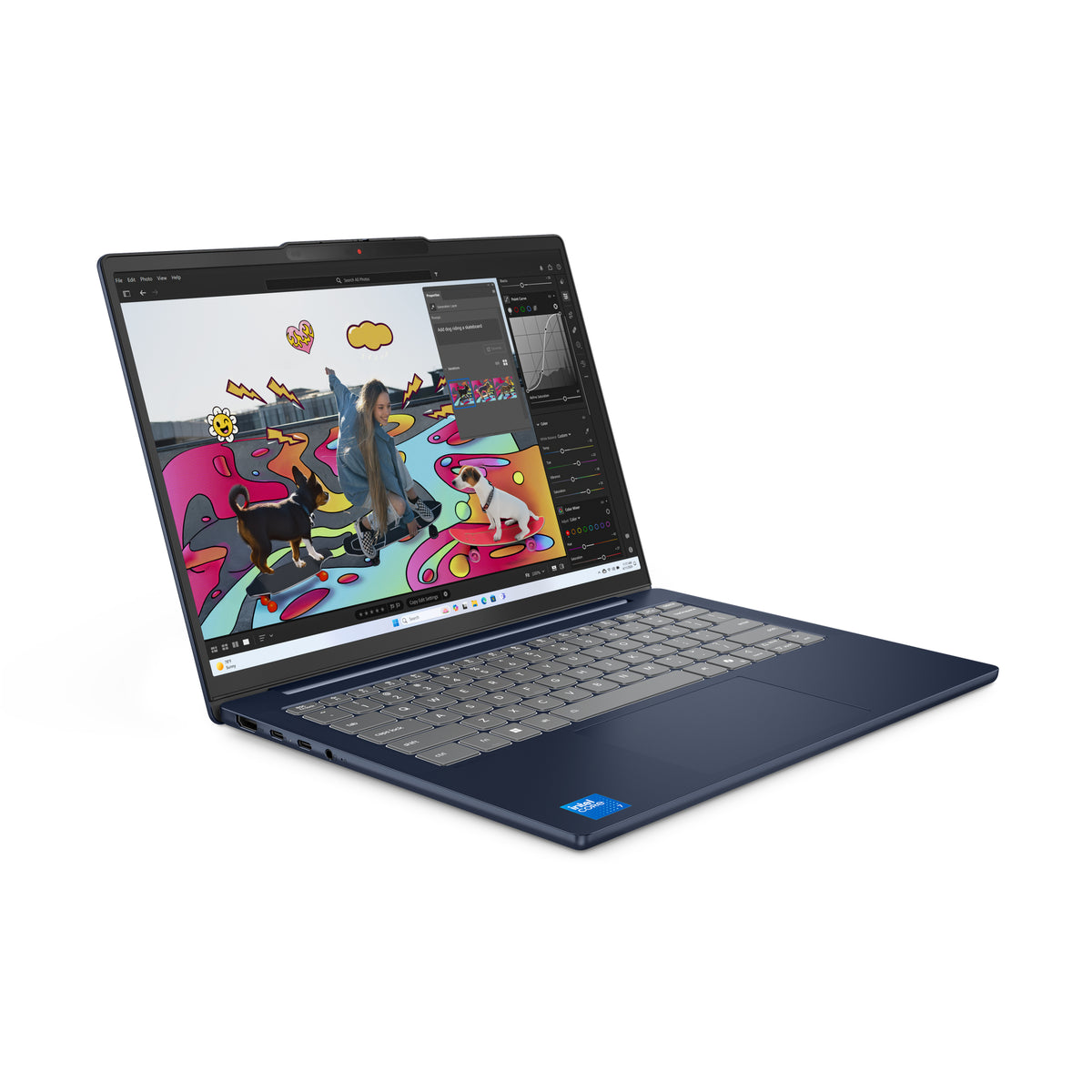 Lenovo IdeaPad Slim 5 14AKP10 Copilot+ PC AMD Ryzen AI 5 330 Laptop 35,6 cm (14") WUXGA 16 GB DDR5-SDRAM 512 GB SSD Wi-Fi 7 (802.11be) Windows 11 Home Blau Deutsch