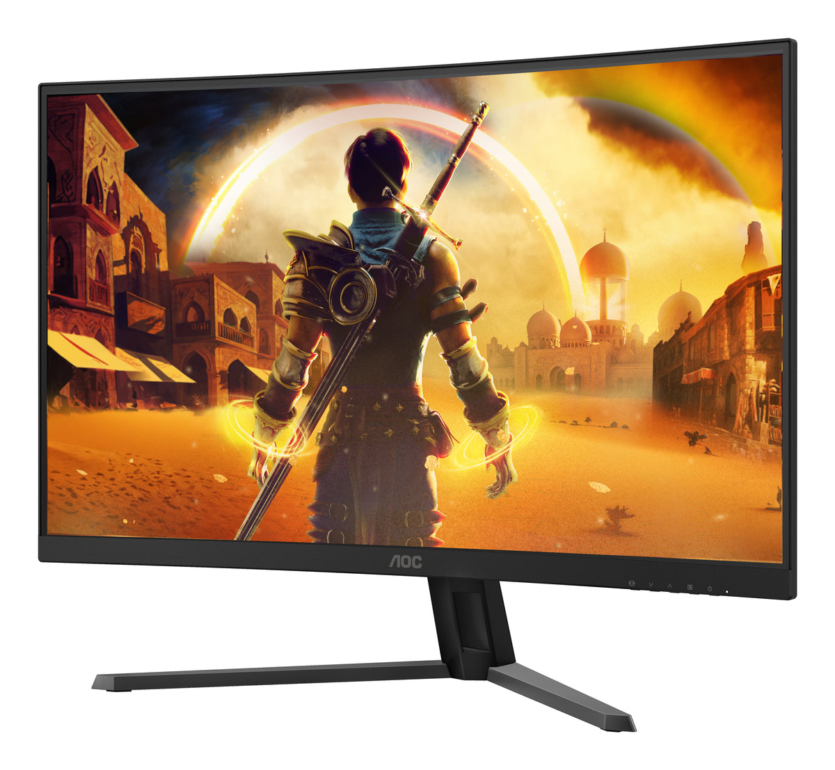 AOC G4 C32G42ZE Computerbildschirm 80 cm (31.5") 1920 x 1080 Pixel Full HD LED Schwarz, Rot