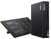 Lenovo ThinkSmart Tiny Kit Intel® Core™ i3 i3-13100T 16 GB DDR4-SDRAM 256 GB SSD Windows 11 IoT Enterprise Mini PC Mini-PC Schwarz