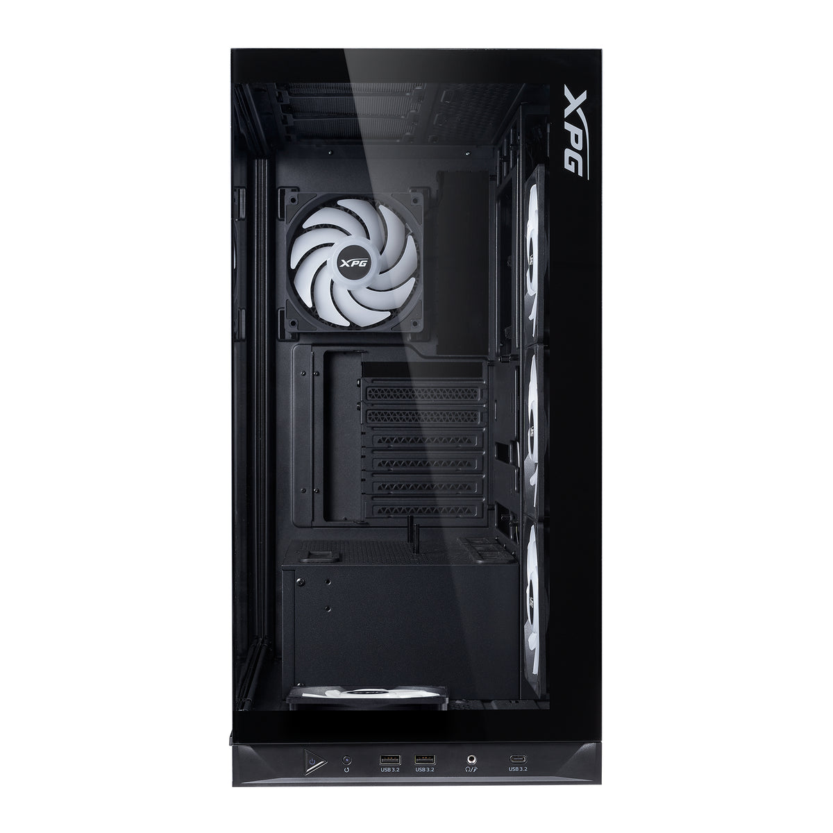 XPG INVADER X BTF MID-TOWER-GEHÄUSE Schwarz