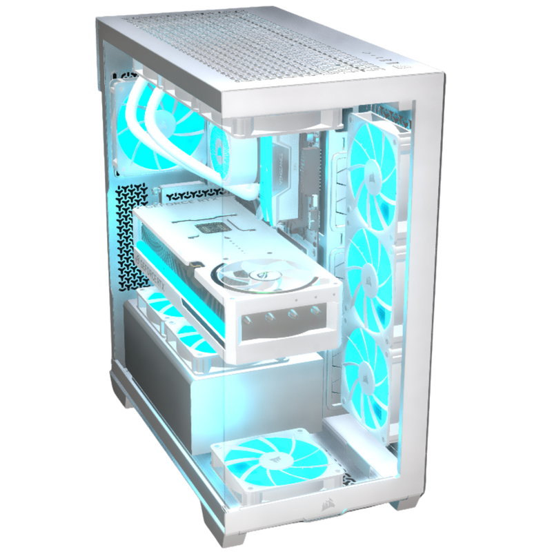 Corsair White Gaming PC | iCUE-LINK | RTX 5080 & Ryzen 7 9850X3D