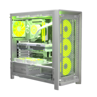 Corsair White Gaming PC | iCUE | RTX 5070 Ti & Intel Ultra 265K