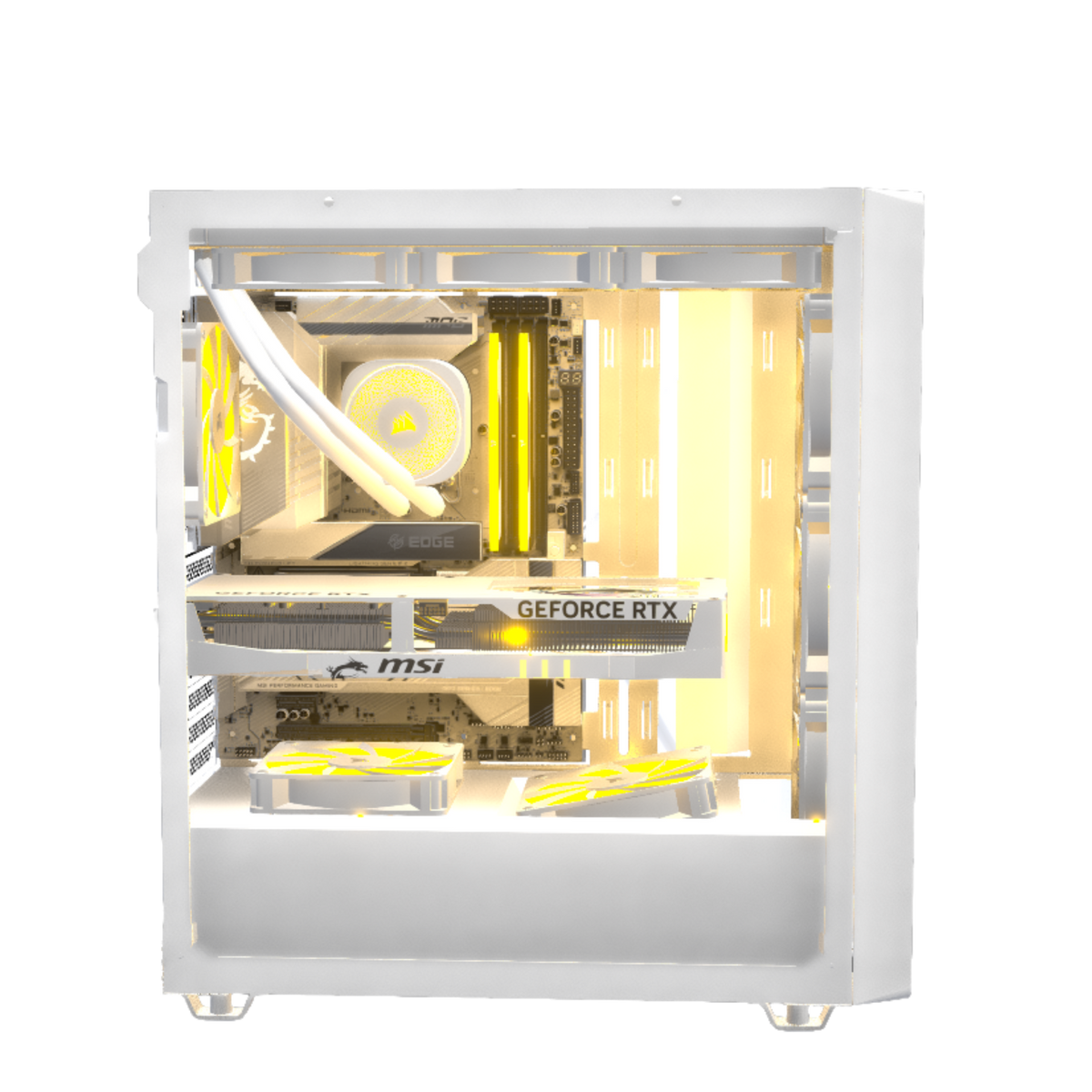 Corsair White Gaming PC | iCUE | RTX 5070 & Intel Ultra 245K
