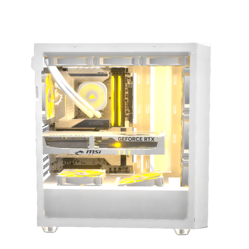 Corsair White Gaming PC | iCUE | RTX 5070 & Intel Ultra 245K