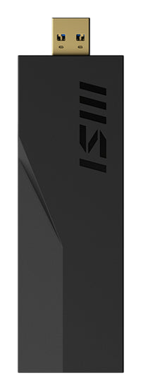MSI BE6500 WiFi7 USB Stick - Dongle WLAN 2880 Mbit/s