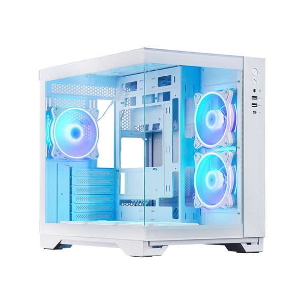 Chieftec Visio White GM-30W-TG-OP White Tempered Glass x 2