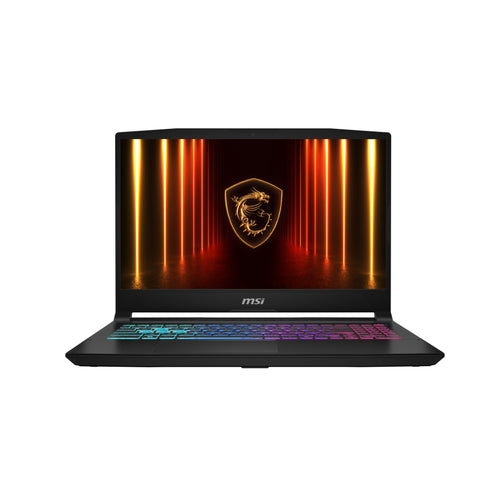 MSI Katana 15 HX B14WGK-058 Intel® Core™ i7 i7-14650HX Laptop 39,6 cm (15.6") Full HD 16 GB DDR5-SDRAM 512 GB SSD NVIDIA GeForce RTX 5070 Wi-Fi 6E (802.11ax) Windows 11 Home Schwarz