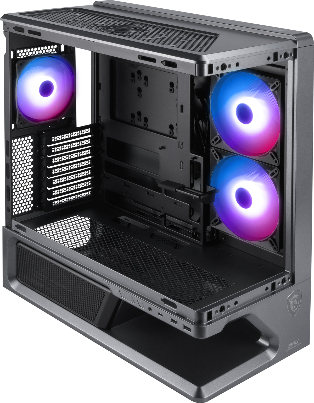 MSI MPG VIXTA 300R PZ Computer-Gehäuse Midi Tower Schwarz
