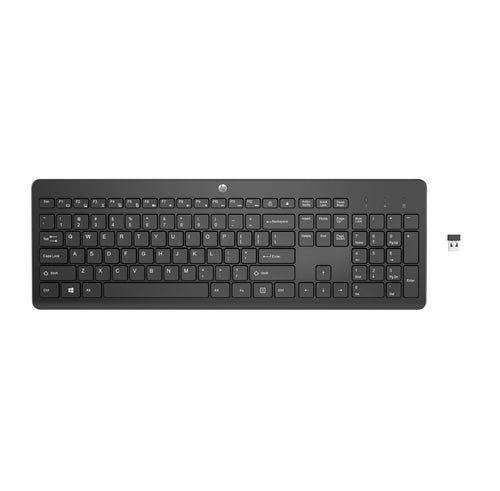 HP Tastatur 230 Wireless USB-A Schwarz