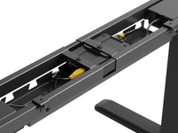 Equip ERGO Elektrisches-Sitz-Steh-Tischgestell, Doppelmotor, Schwarz