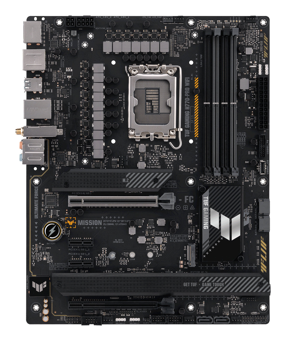 ASUS TUF GAMING H770-PRO WIFI Intel H770 LGA 1700 ATX