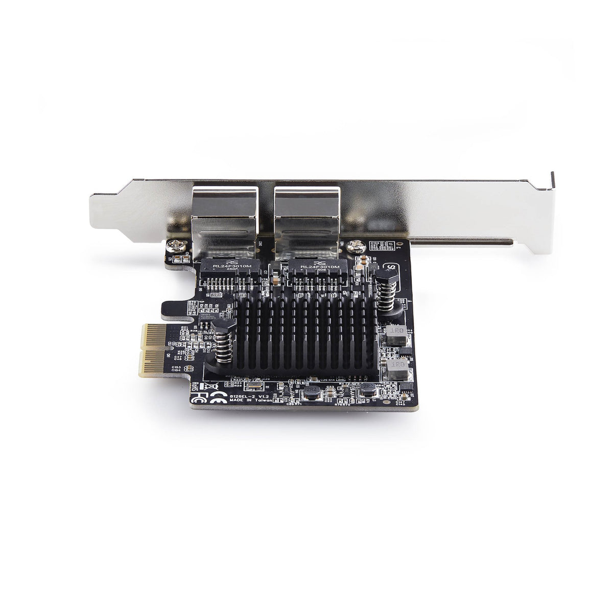 StarTech.com 2-Port 5 Gbit Netzwerkkarte, PCI Express NIC, Realtek RTL8126, Windows und Linux Multi-Gigabit LAN Karte 10M, 100M, 1G, 2.5G, 5G, TAA Konform