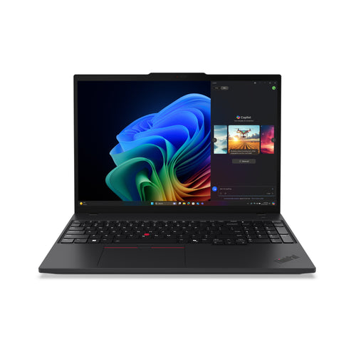 Lenovo ThinkPad T16 Gen 4 (AMD) Copilot+ PC AMD Ryzen AI 7 350 Laptop 40,6 cm (16") WUXGA 32 GB DDR5-SDRAM 1 TB SSD Wi-Fi 7 (802.11be) Windows 11 Pro Deutsch Schwarz